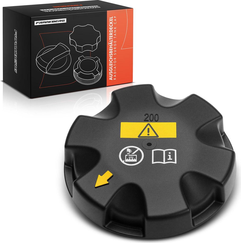 Frankberg 1x Verschlussdeckel Kühlmittelbehälter für BMW 5er E60 E90 F10 F07 E61 6er E63