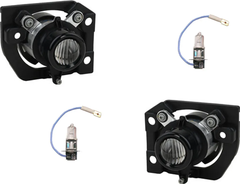 Pack phares antibrouillard Fiat 500 312 dès 2015, visibilité H3 gauche