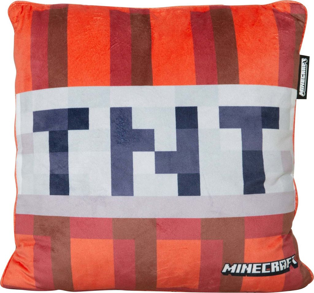 Polštář - 38 x 38 cm - Červený - Bílý - Sametový Obrázek produktu 