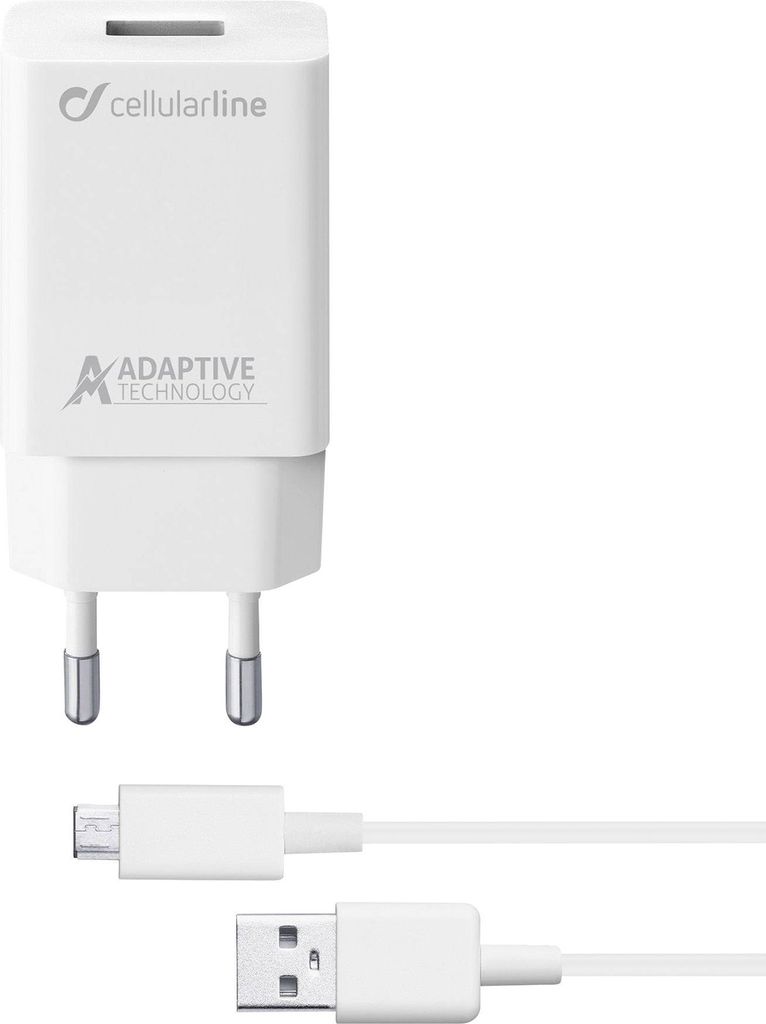 Cellularline Adaptive Fast Charger Kit 15W - Micro USB - Produktbild 