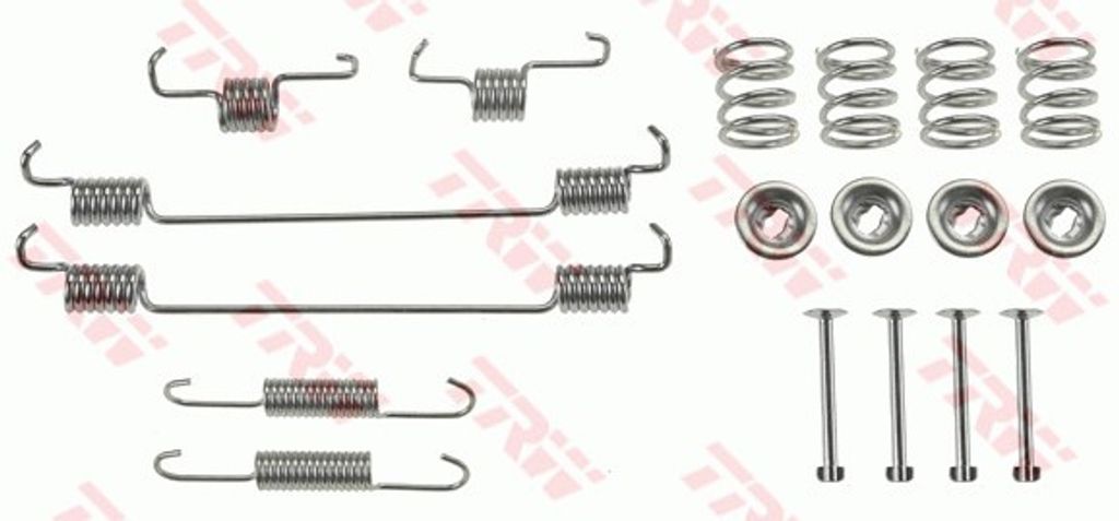 TRW Zubehörsatz Bremsbacken SFK423 Hinten für SMART FORTWO Coupe (451) 203mm 32mm