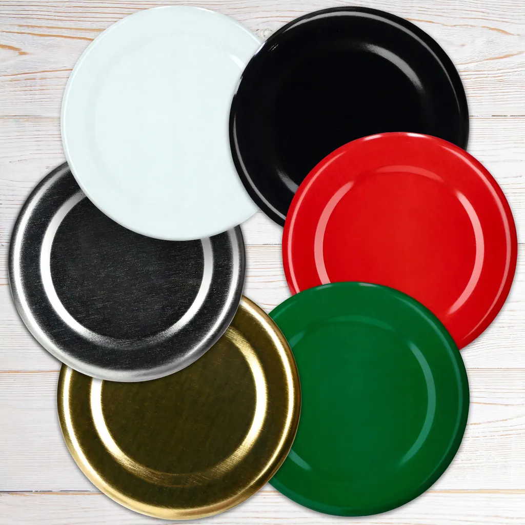 200 Coperchi Neri KADAX Falla 43mm per Conserve d'Autore - 10