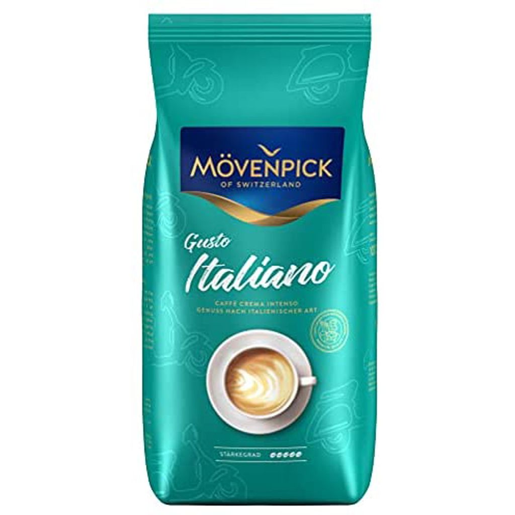 Mövenpick Caffe Crema Gusto Italiano mocna kawa ziarnista Zdjęcie produktu 