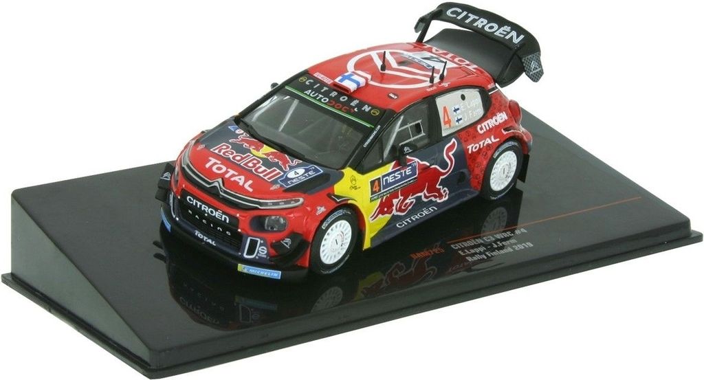 IXO 1:43 Citroen C3 WRC Red Bull - E.Lappi/J.Ferm - Rallye Finnland 2019