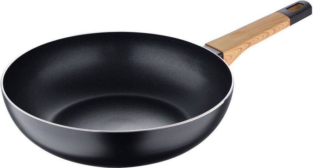 Bergner Earth aluminiowa patelnia wok Ø 28 cm Zdjęcie produktu 