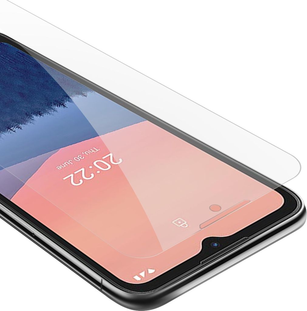 Cadorabo Panzer Folie für Nokia C21 Schutzfolie in Transparent Gehärtetes Tempered Display-Schutzglas