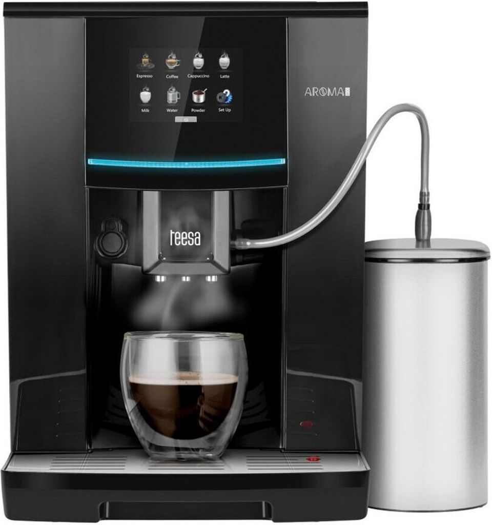 Teesa Tessa Aroma 800 - Espressomaschine - 2 l - Kaffeebohnen - Gemahlener Kaffee - Eingebautes Mahlwerk - 1500 W - Schwarz