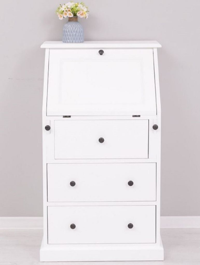 Casa Padrino Landhausstil Sekretär Kommode Weiß 65 x 45 x Produktbild 