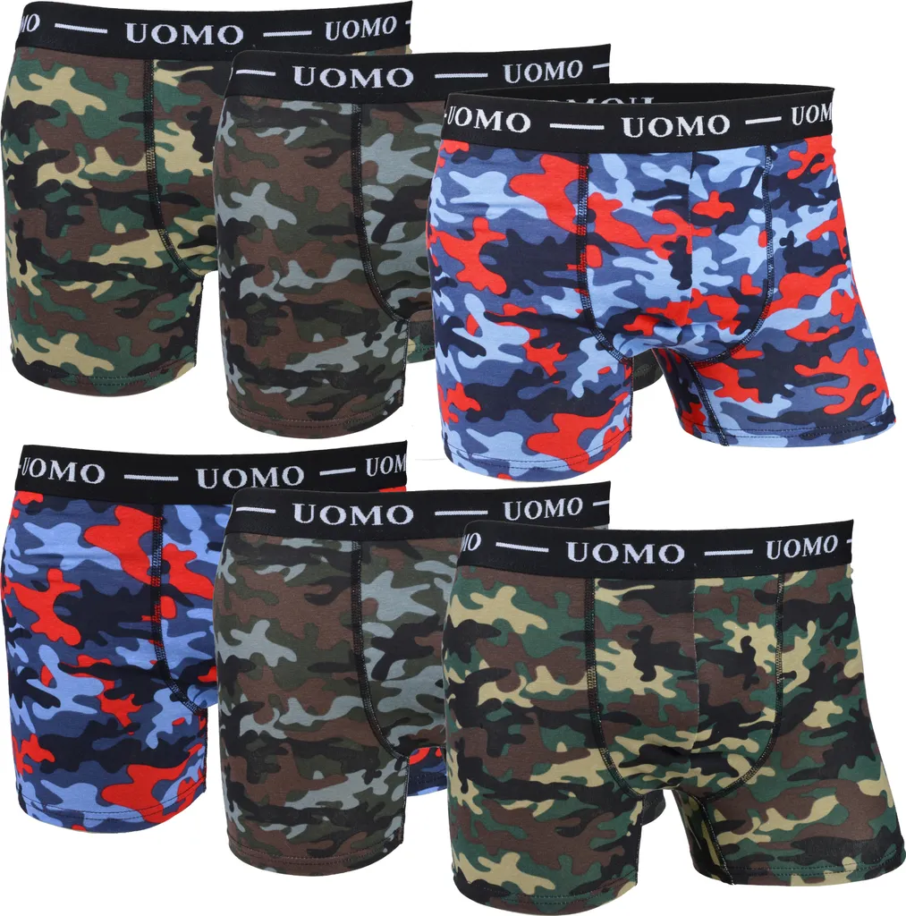 Socked Boxershorts Herren (6 Stück)