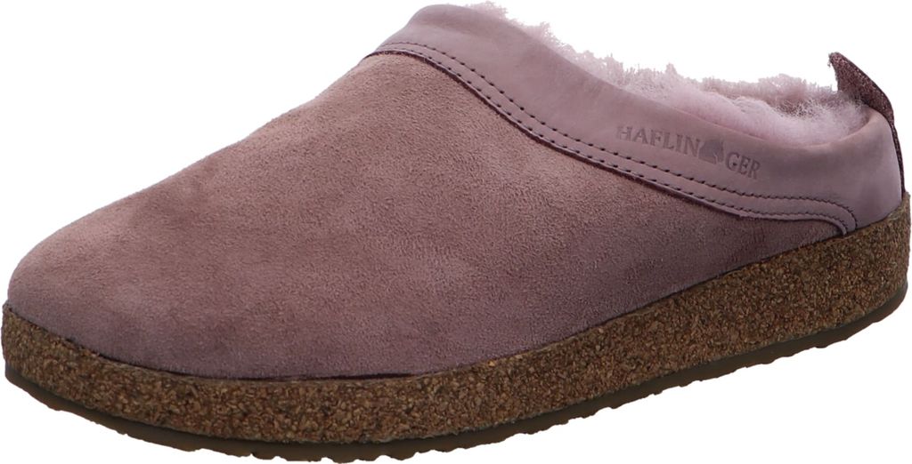 HAFLINGER Snowbird Lammfellclog – Filzpantoffel Mit Anatomischem Fußbett Für Warme & Gesunde Füße