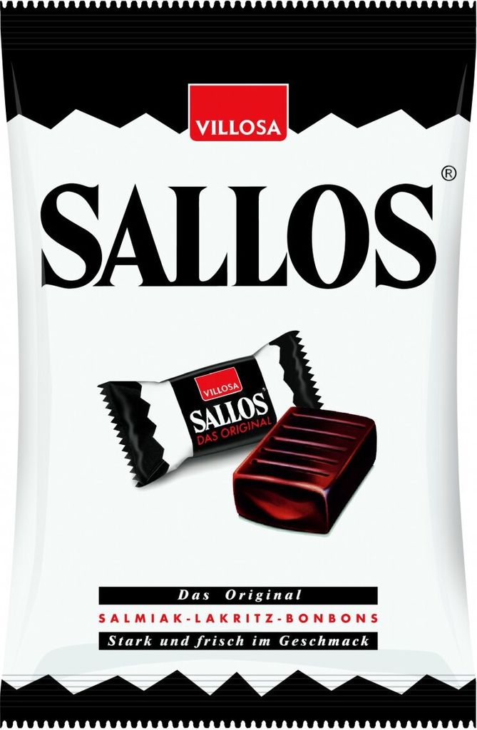 Sallos Original Lakritz Bonbons 150g Beutel Produktbild 