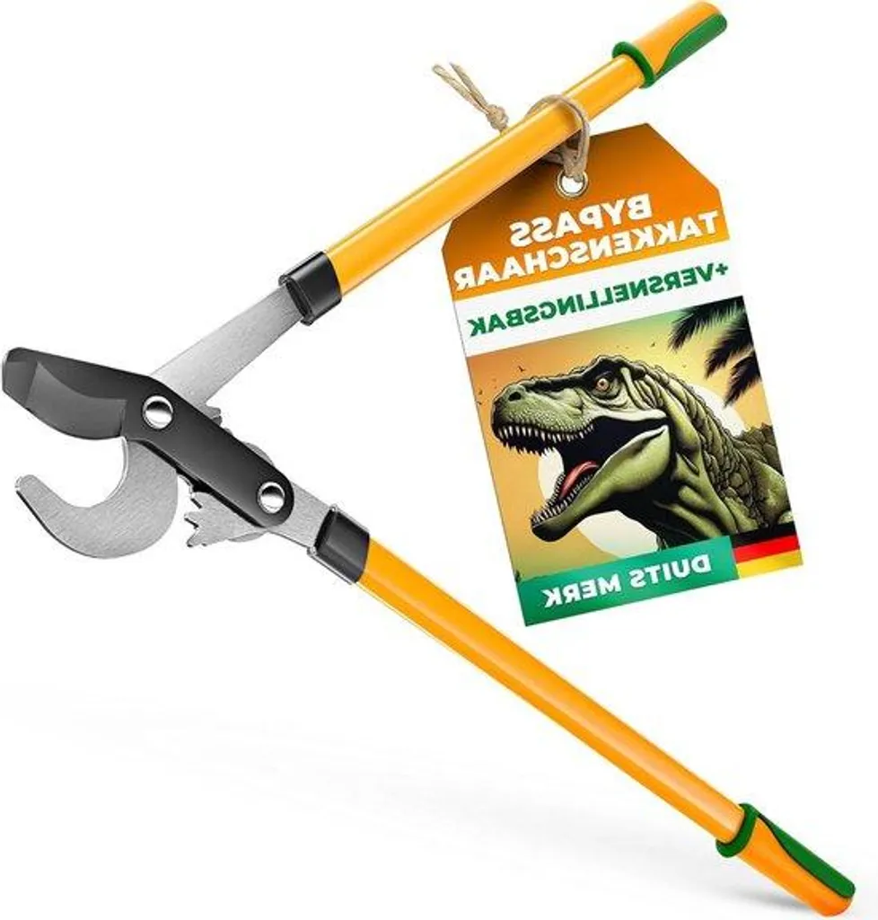 Coupe-branche télescopique T-REX avec enclume et 3 lames de rechange