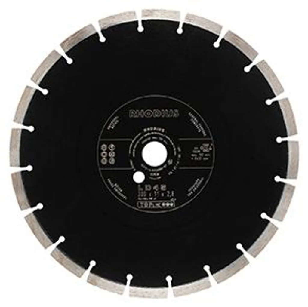 Disque diamanté segmenté 300mm haute longévité béton