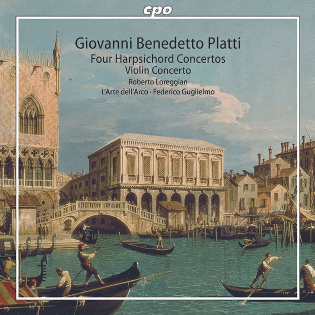Roberto Loreggian - Giovanni Benedetto Platti: Vier Cembalokonzerte/... CD