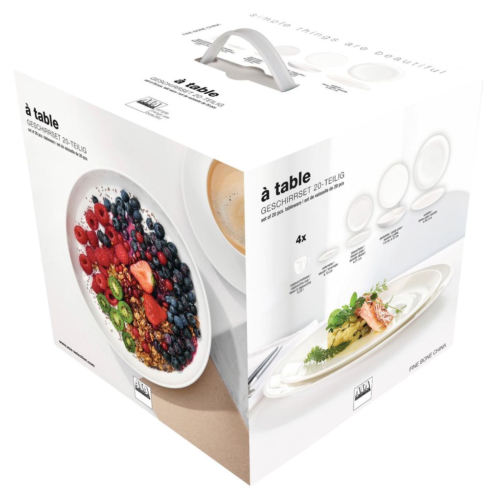 ASA Selection 20 tlg. Geschirrset à table Produktbild 