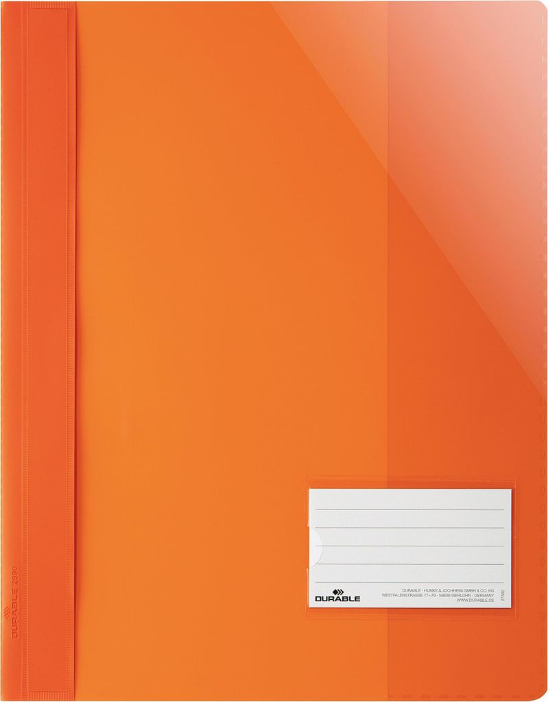 DURABLE Sichthefter A4+, 269009 orange Produktbild 