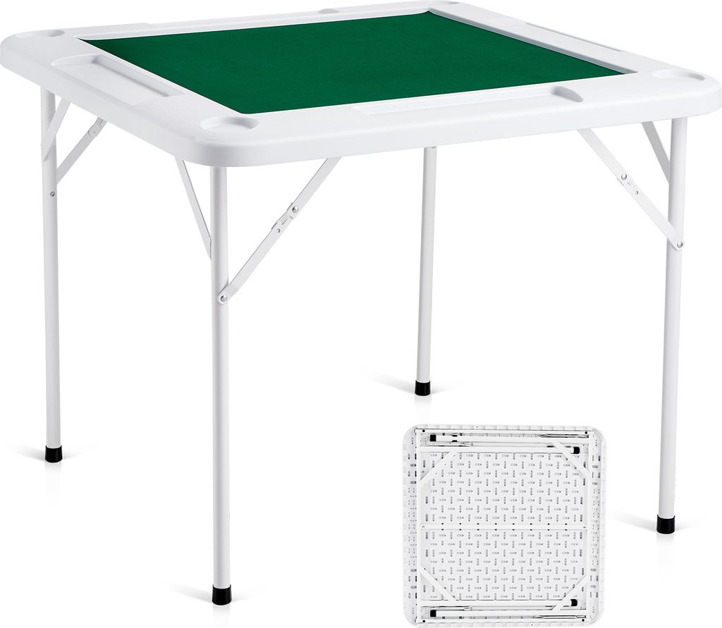 VEVOR Mahjongový stůl, skládací domino stůl pro 4 hráče se Obrázek produktu 