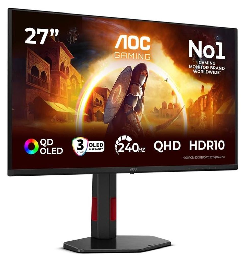 AOC G4 Q27G4ZDRAD, 67,3 cm (26.5"), 2560 x 1440 px, Quad Zdjęcie produktu 