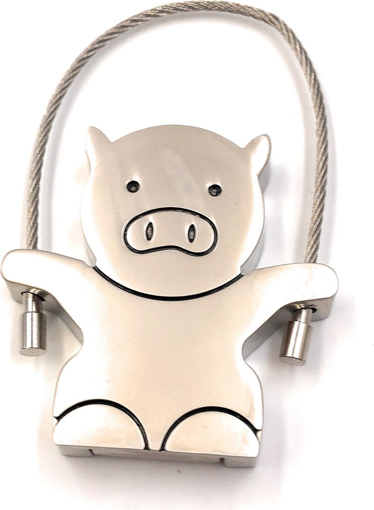 Onlineworld2013 Schwein beim Training Sport Seilspringen aus Metall Funny USB Stick 64 GB USB 3.0