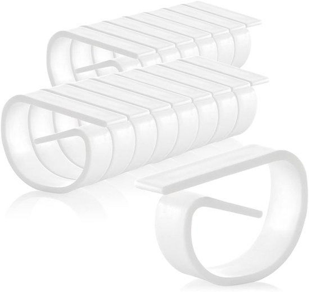 com-four® 16x pinces à nappe en plastique incassable, Image du produit 