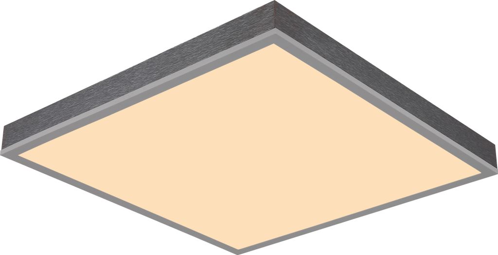 Globo Lighting|Deckenleuchte Aluminium silberfarben, LED