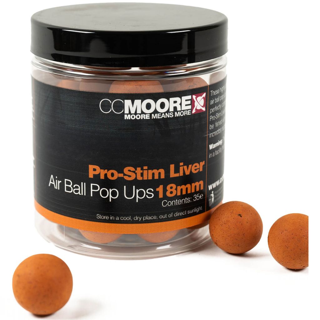 CCMoore Air Ball Pop Ups Pro-Stim Liver - 18mm 35St. Produktbild 