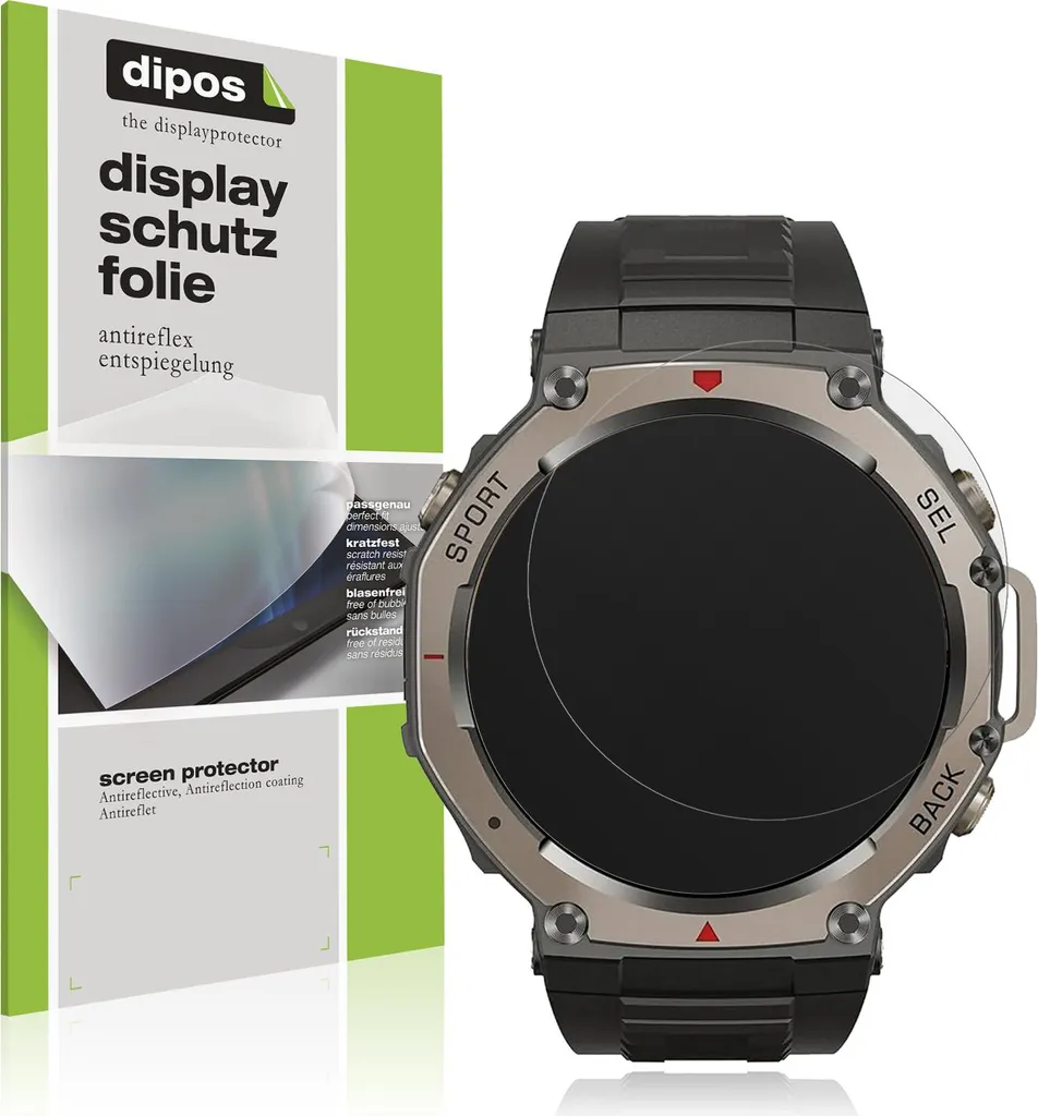 6x Pellicola Protettiva Reiteag Sekoda GPS 1.43'' dipos Antiriflesso