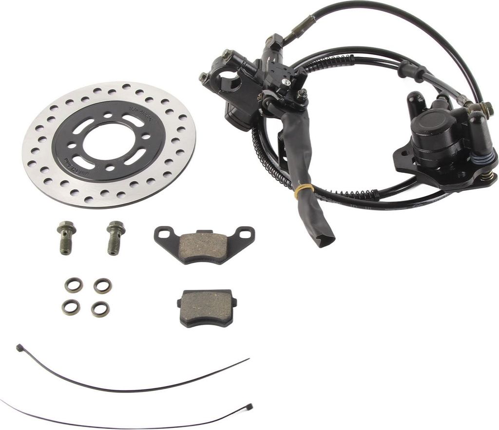 22 mm Heckhydraulikscheibenbremsbremssattel hoher Empfindlichkeit Genauiger hitzebeständiger für 50cc 70cc 90cc 110cc 125cc 150cc Quad Bike ATV