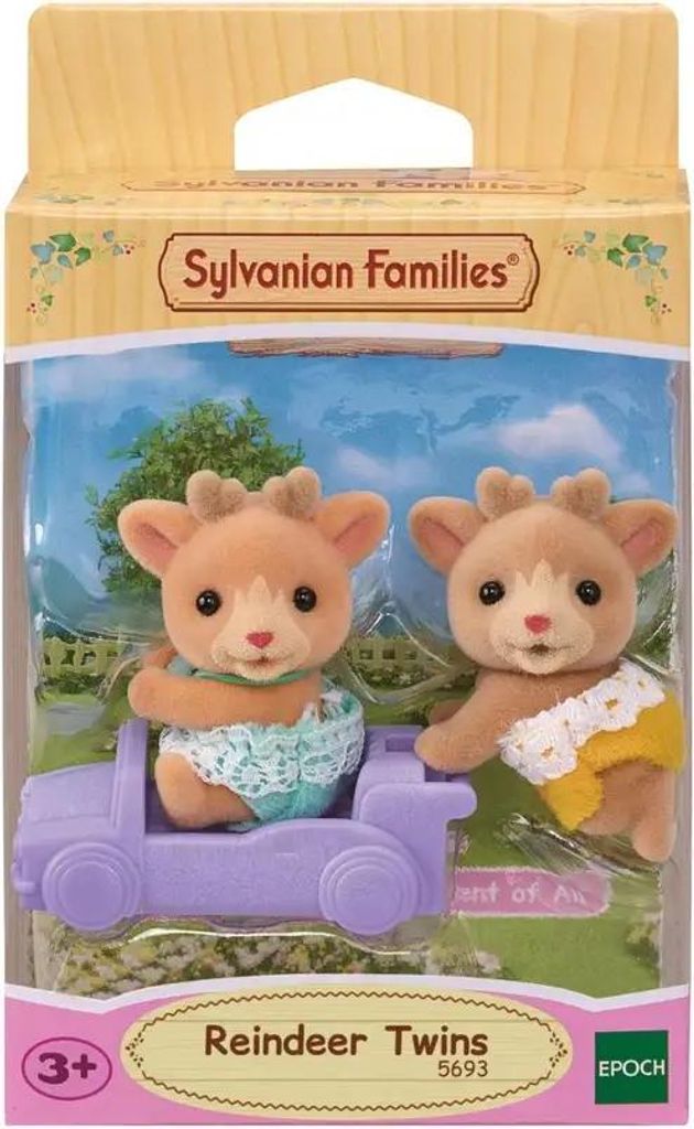 EPOCH Traumwiesen GmbH Sylvanian Families 5693 Rentier Zwillinge 6