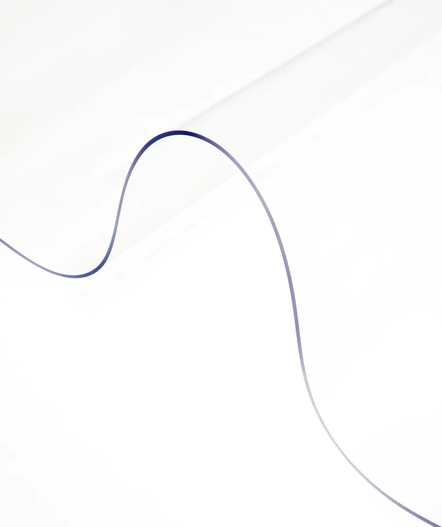 Nappe Transparente en PVC Épais 1.5mm - Protection de Table Sur Mesure 2.5m