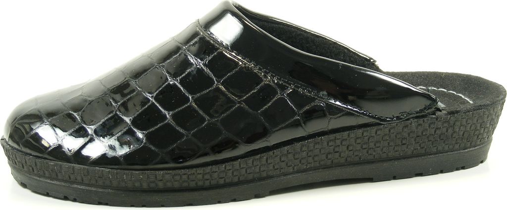 Rohde 2299 Neustadt-D Schuhe Damen Hausschuhe Pantoffeln Clogs, Größe:41 EU, Farbe:Schwarz