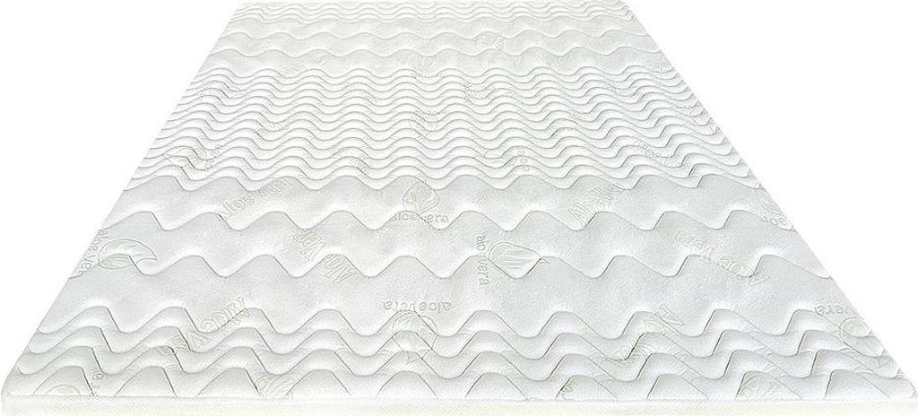 NATUREA ALOE VERA Matratzenauflage mit Formgedächtnis - 180 × 200 cm