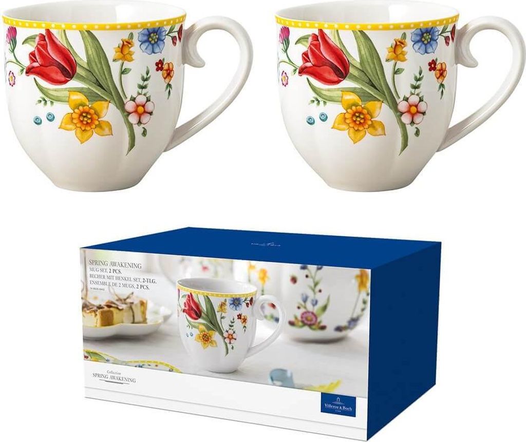 Villeroy & Boch Spring Awakening Becher mit Henkel Set Obrázok produktu 