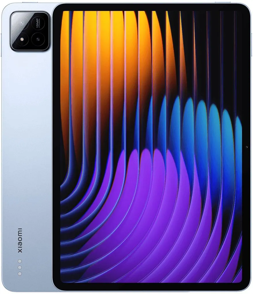 Tablette Tactile Xiaomi Pad 7 Écran 3.2K 128 Go 8 Go RAM Bleu Design