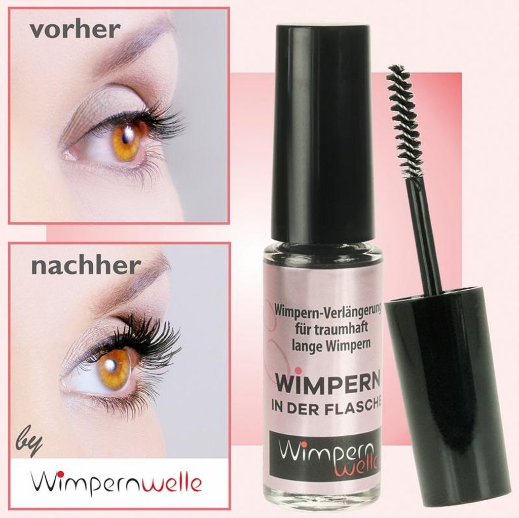 Wimpernwelle - Wimpern in der Flasche - Wimpernverlängerung Produktbild 