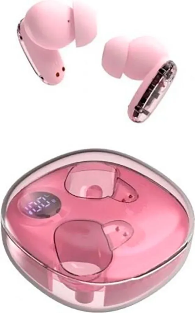 Cuffie Rosa Mars Gaming MHIB2: Bluetooth 5.4 e Batteria 24 Ore - 5