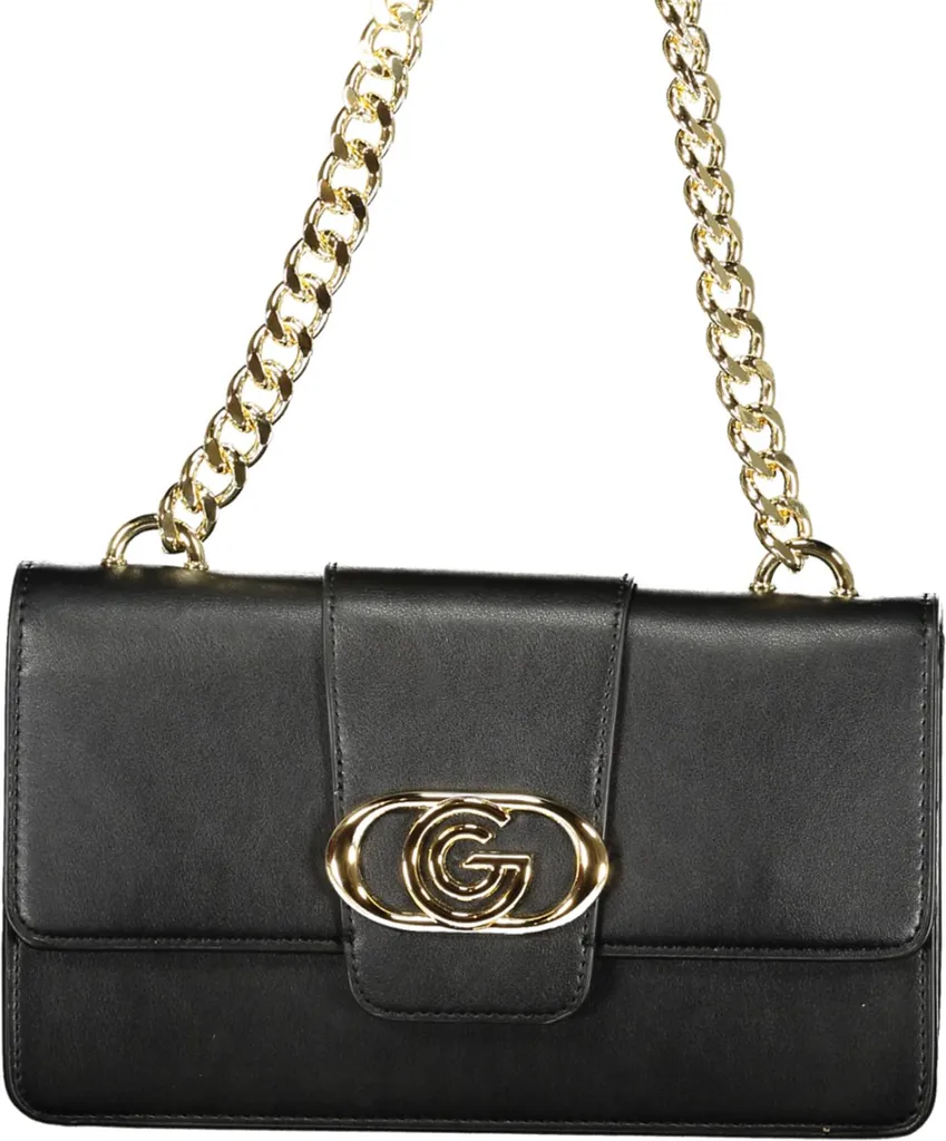 Elegante Borsa Donna Nera con Catena e Scomparti | Spedizione Rapida