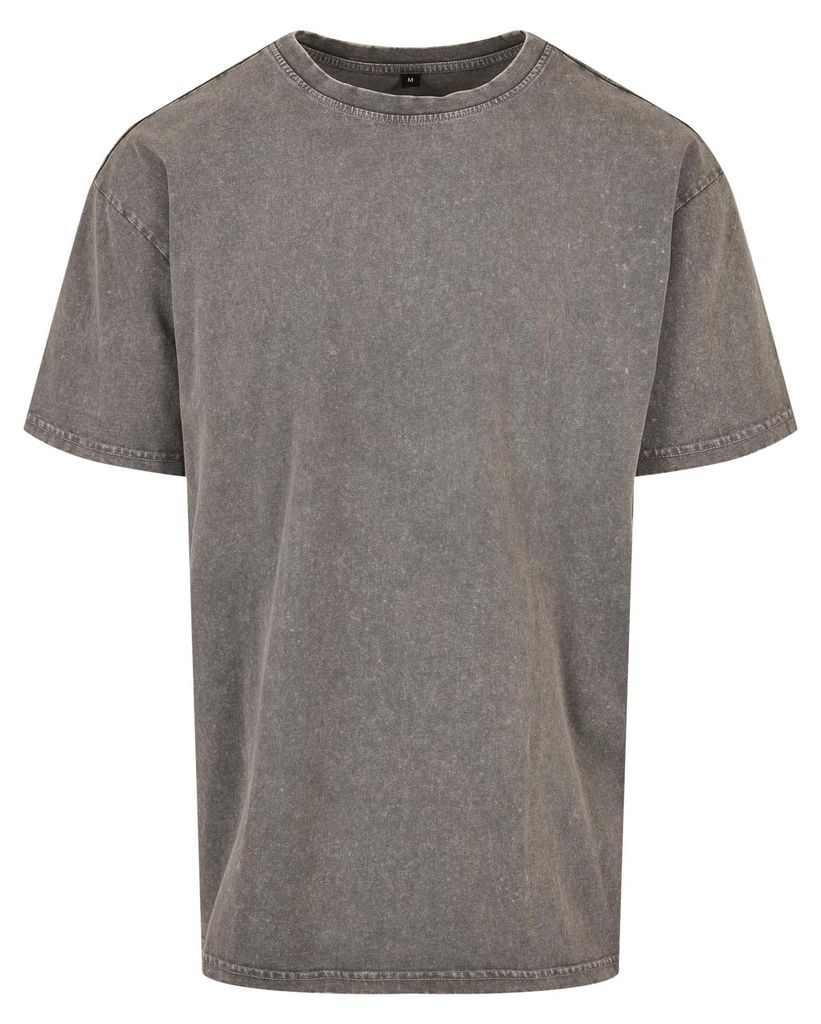 Build Your Brand - T-Shirt Schwere Qualität für Herren/Damen Uni LT2110 (XXL) (Asphaltgrau)