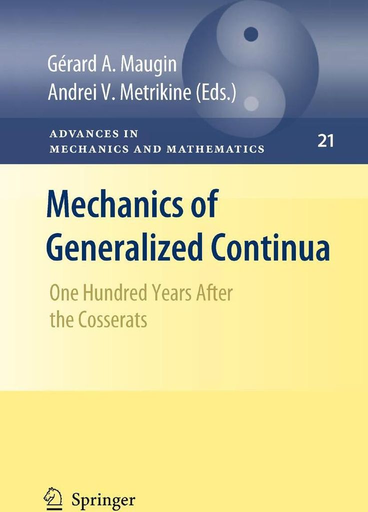 Mechanics of Generalized Continua