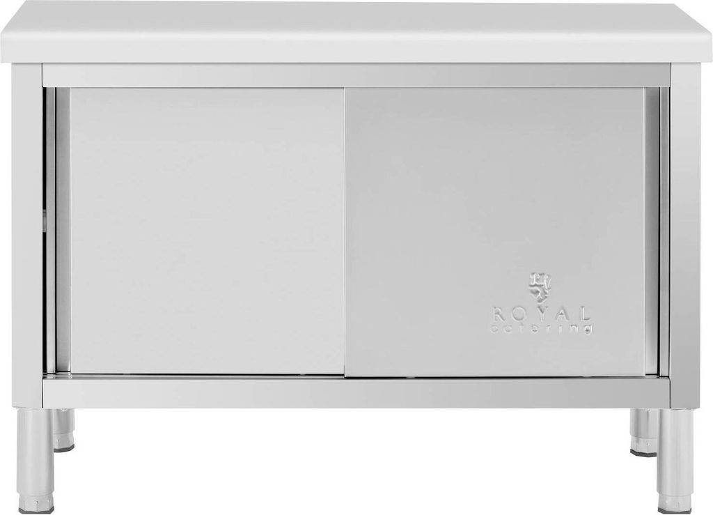 Nerezová pracovní skříň Royal Catering - PREMIUM - 120 x 50 Obrázek produktu 4