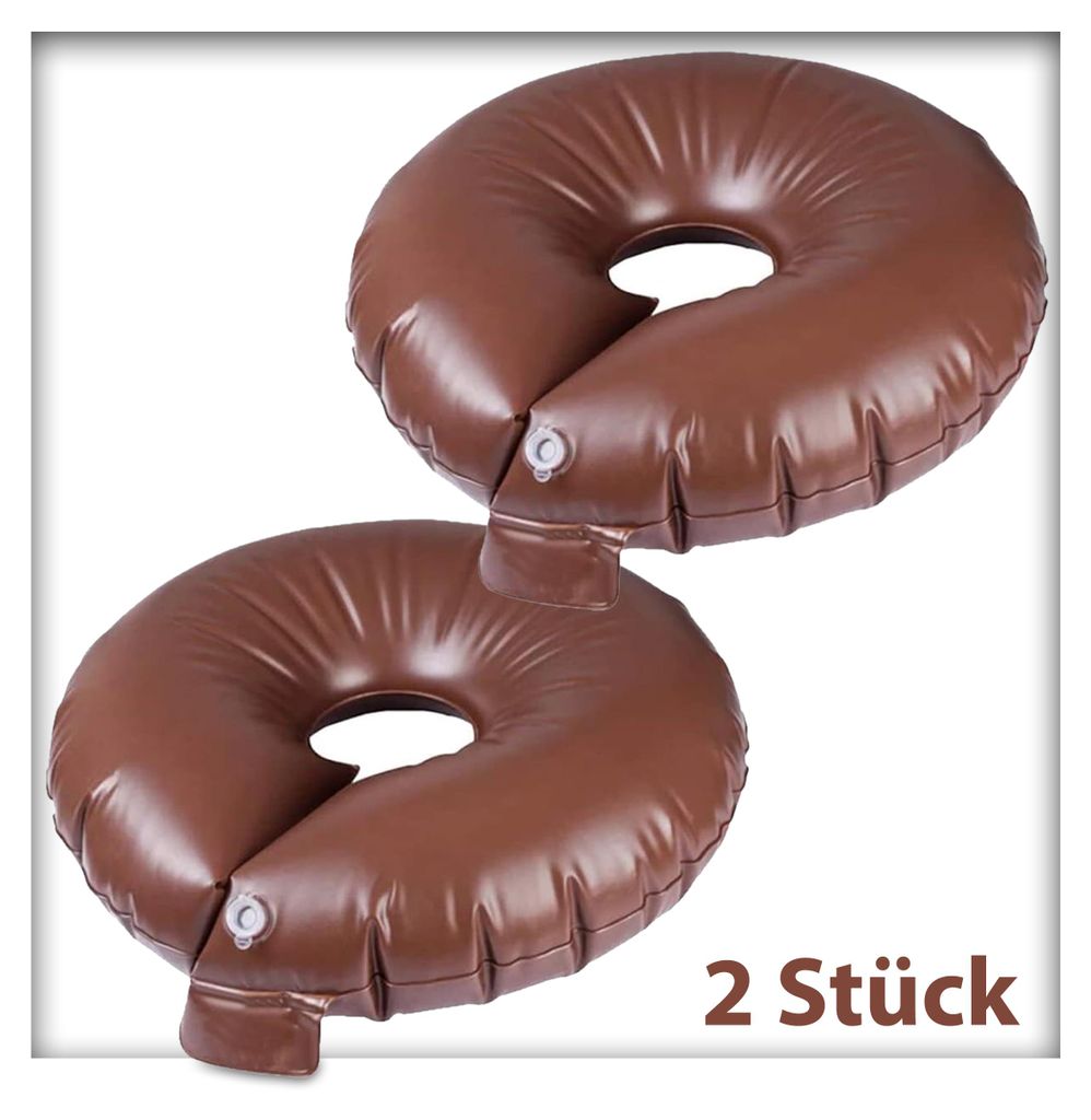 2 Stück Bewässerungsring 55 Liter, PVC UV Beständig, Baumring zur Bewässerung, Wassersack Baum
