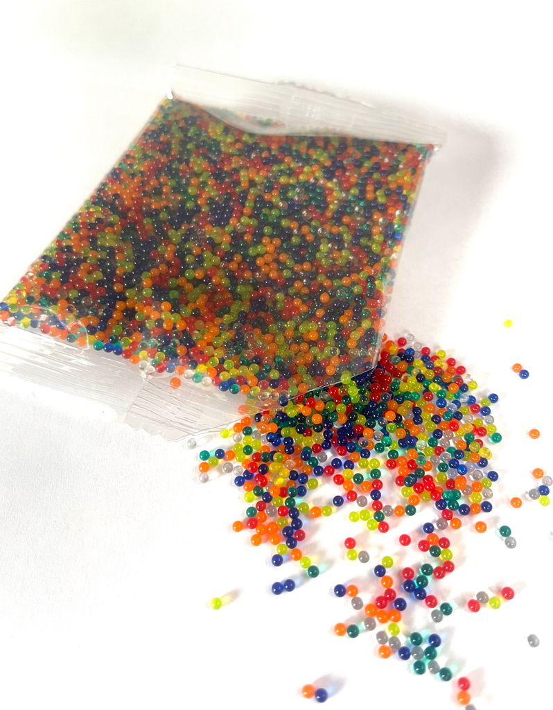 Kugeln – 10.000 Stück – 7–8 mm – Farbe mischen – Orbeez – wasserabsorbierende Kugeln – Wasserbälle – Gelkugeln transparent – ...