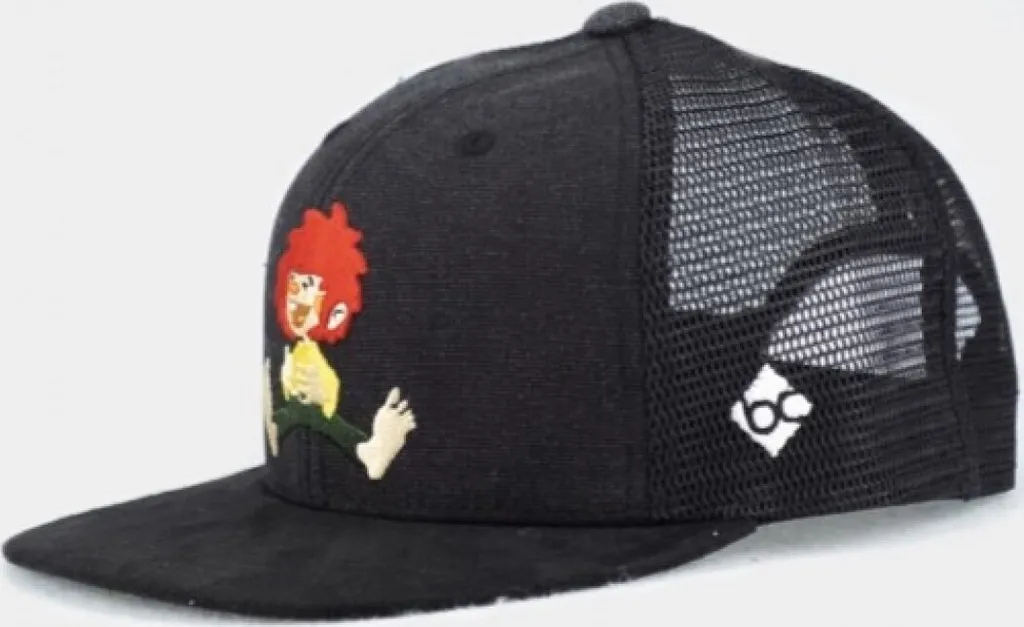 Casquette Trucker Respirante Pumuckl avec Visière Courbée et Filet Mesh