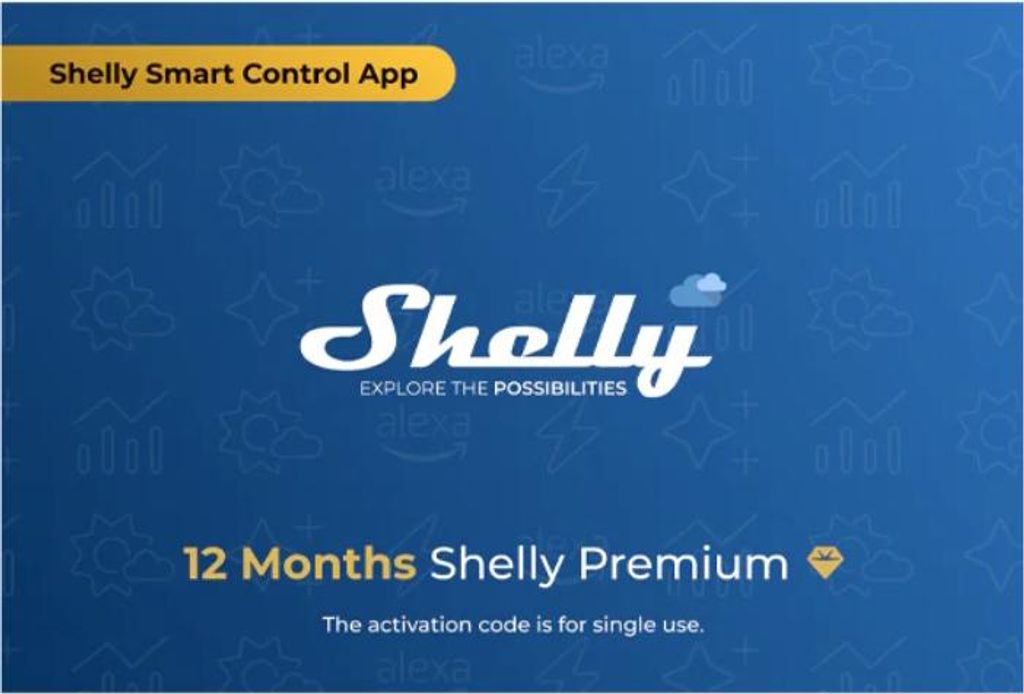 Shelly Cloud Premium App - B2B Service Lizenz