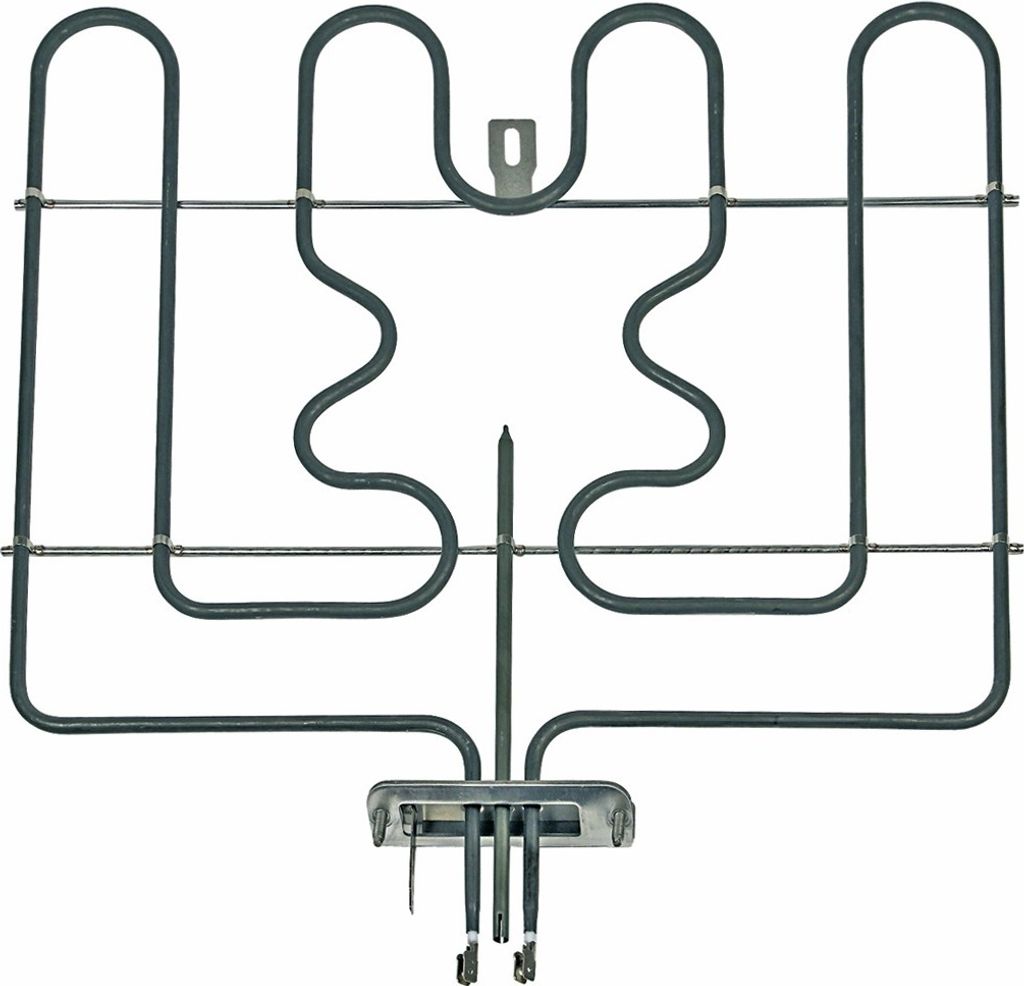 easyPART passend für 10028479 Miele Heizung Heizelement Backofenheizung Oberhitze 2680W 230V mit Fühleraufnahme Backofen Herd Ofen Alternativ 500...