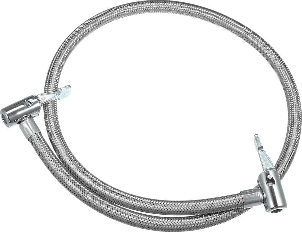 Motorrad Hydraulik Bremsleitung-Ölschlauch Rohr 30cm Schwarz 1 Satz