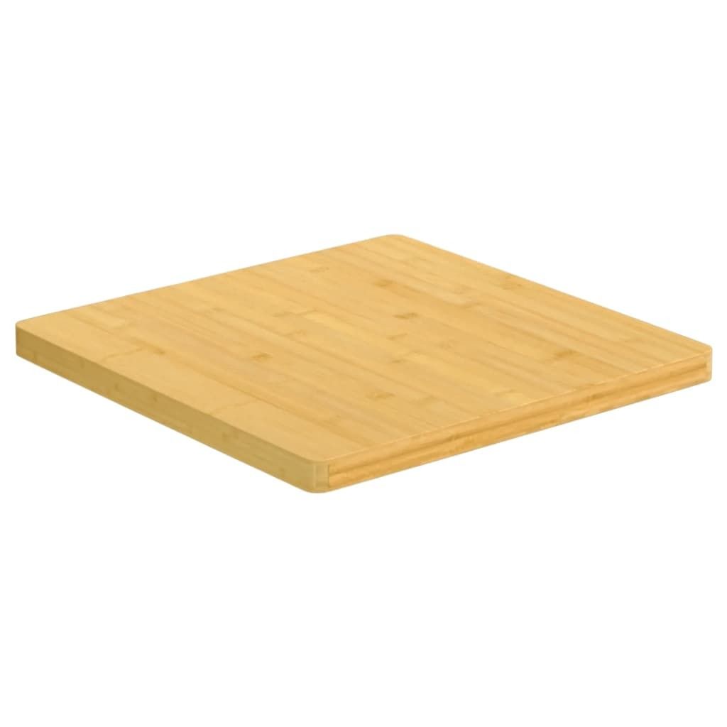 vidaXL Plateau de table 50x50x2,5 cm bambou Image du produit 