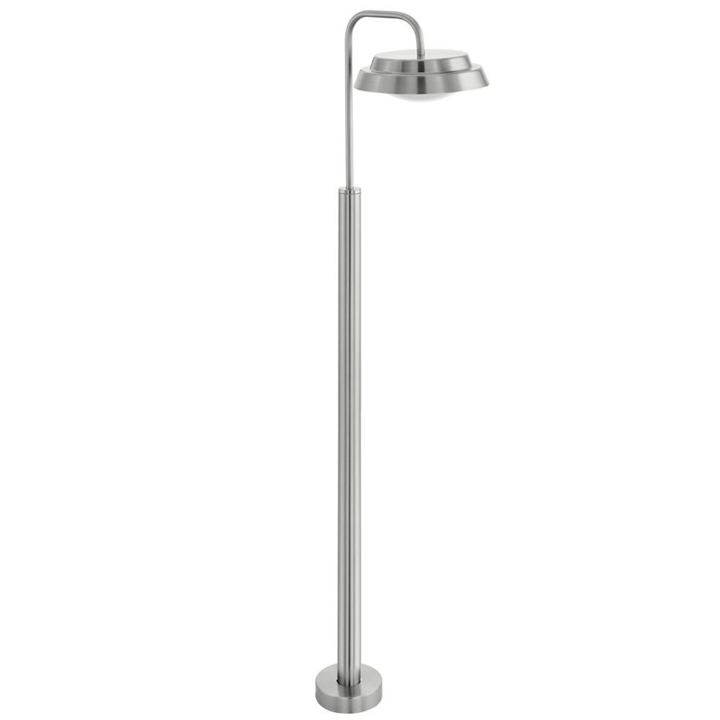 Eglo 94123 ARIOLLA LED Außen-Stehleuchte 3X2,5W Ø215mm Edelstahl Weiss Warmweiss IP44