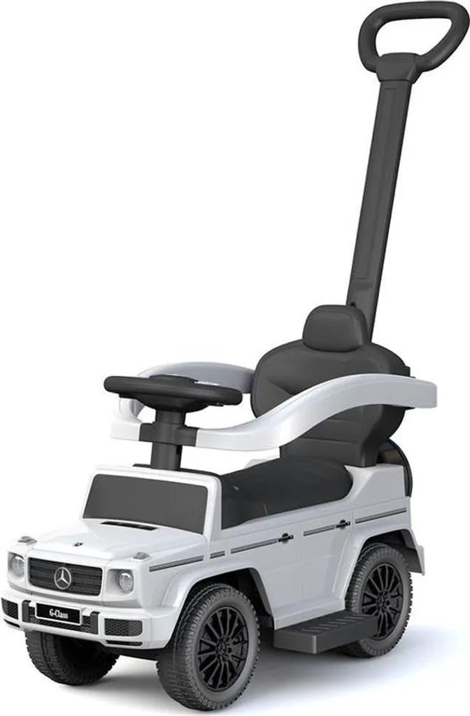 Mercedes Classe G Baby Mix blanc avec batterie rechargeable et sons