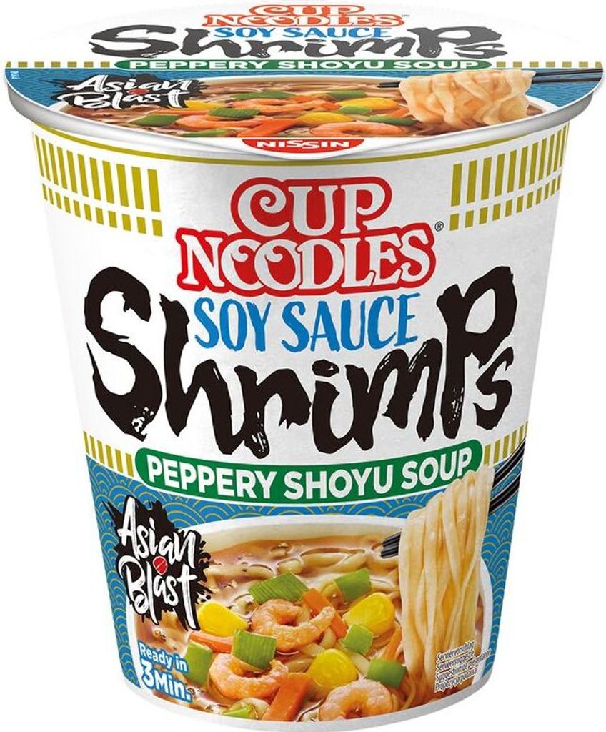 Nissin 10029213, 63 g, 63 g, Garnele, CE, Tasse